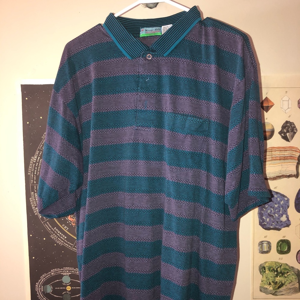 Striped Polo